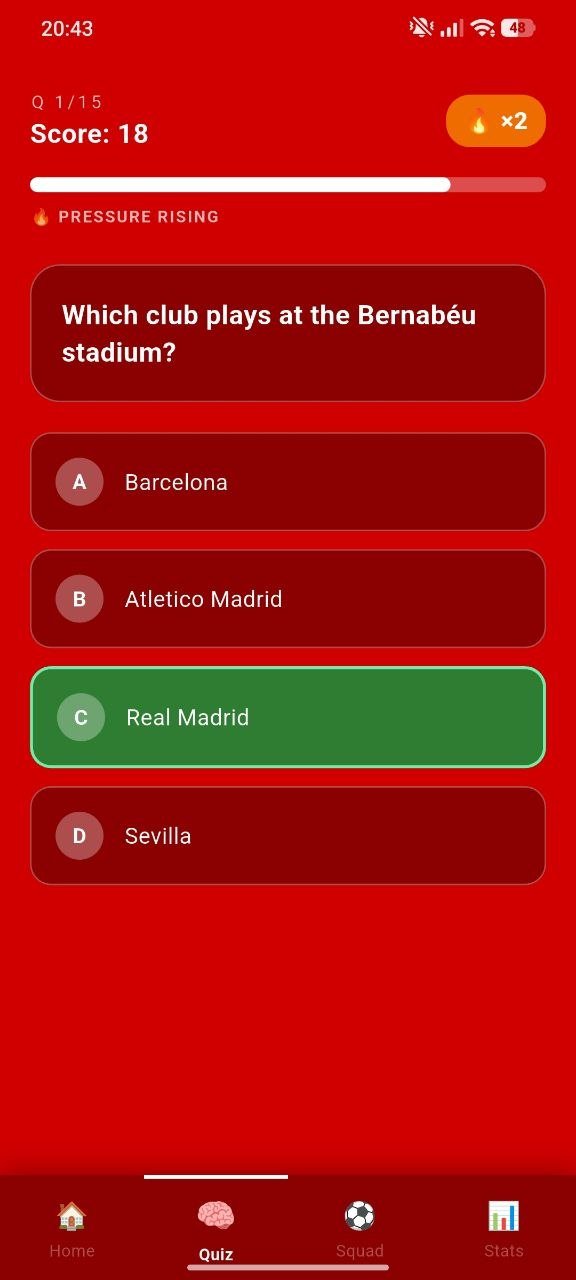 BVD Quiz Arena screen preview